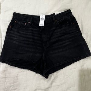 Strigid American Eagle shorts black, ripped